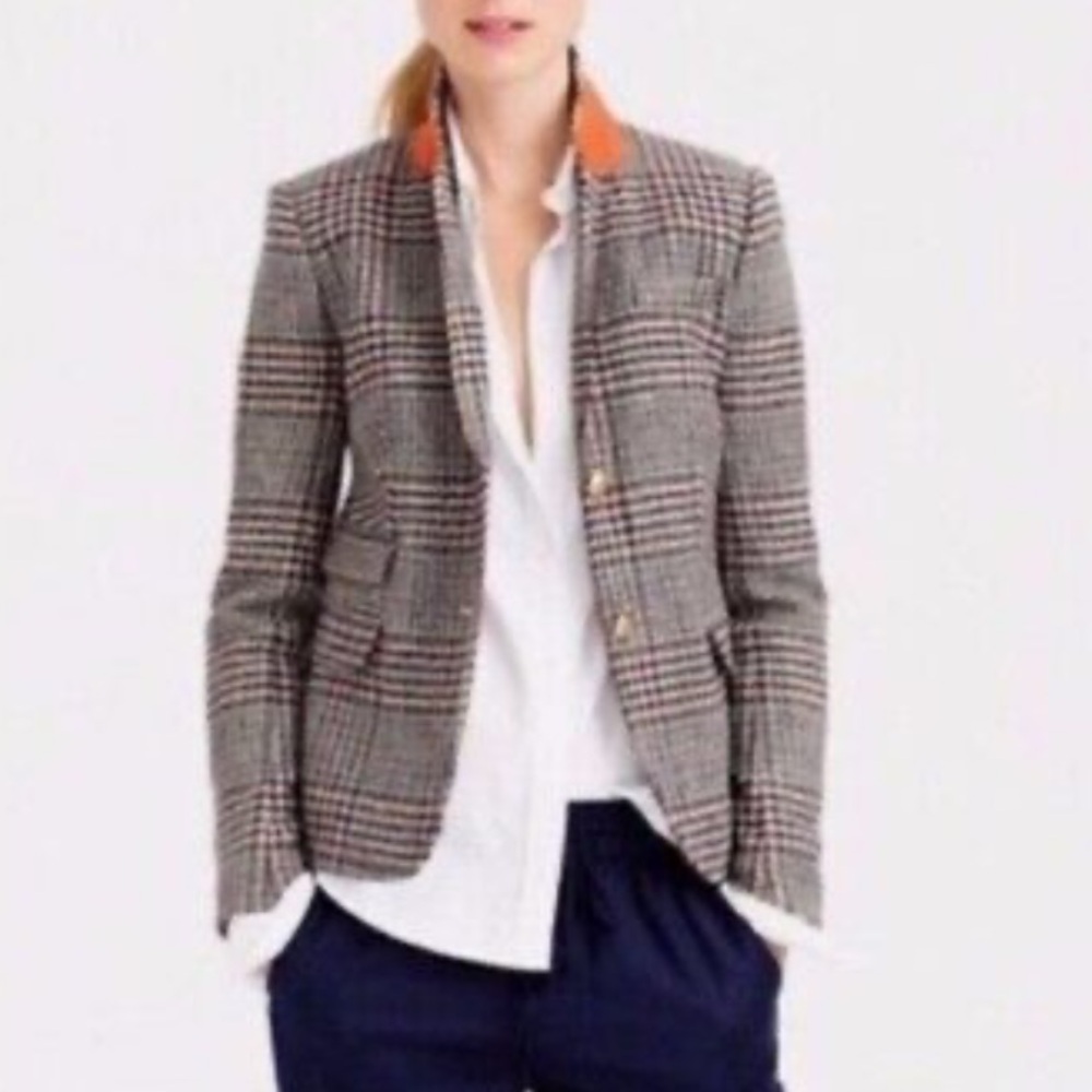 J.crew Womens schoolboy houndstooth academia blazer 4